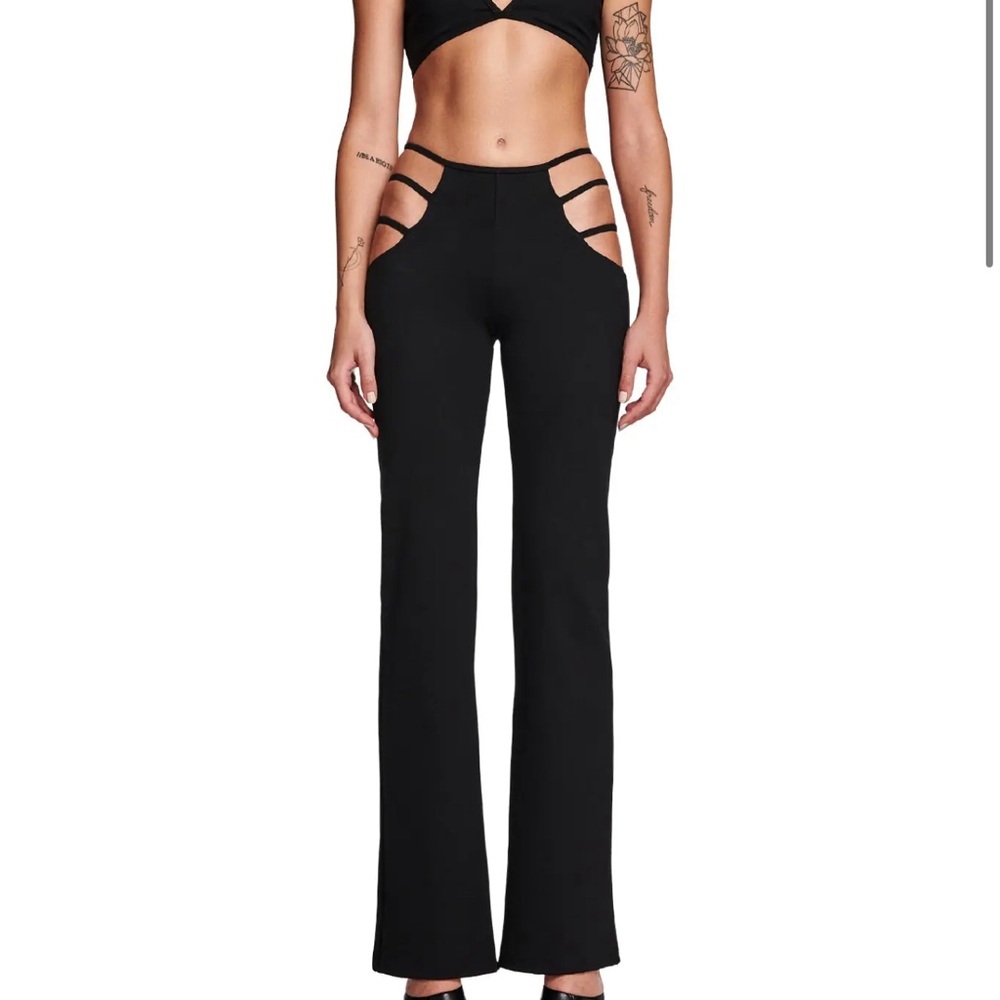 Lucid top and bottom. I am gia SOLD OUT black two-piece set.